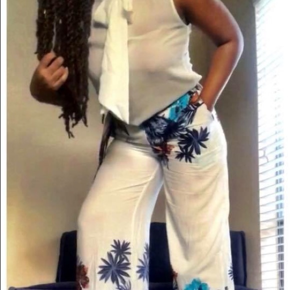 🌺FlowerChild Two Piece Pants Set🌺 - Picture 5 of 5